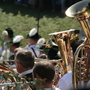 Standkonzert der Oktoberfest-Kapellen zu Füßen der Bavaria