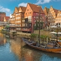 das historische Zentrum von Lüneburg, Deutschland