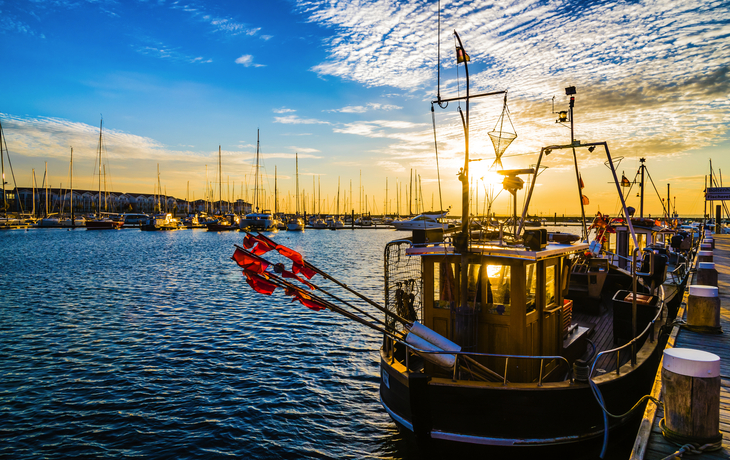 Hafen in Boltenhagen / Ostsee