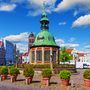 Marktplatz in der Altstadt von Wismar