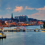 Kieler Förde am Abend, Deutschland