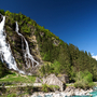 die Nardis-Wasserfälle im Val di Genova im Trentino, Italien