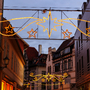 Quedlinburg beleuchtet mit Weihnachtslichtern