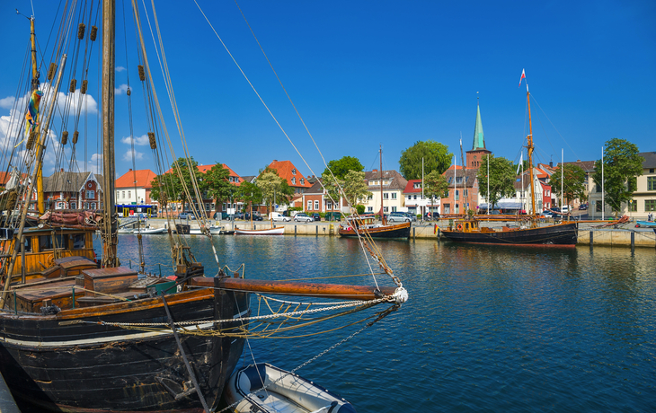 Hafen von Neustadt in Holstein