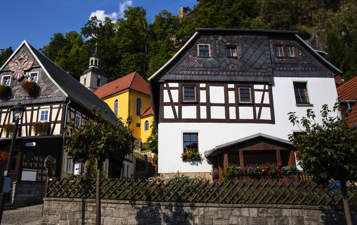 Kurort Oybin im Landkreis Görlitz, Deutschland