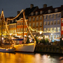 winterlicher Nyhavn in Kopenhagen