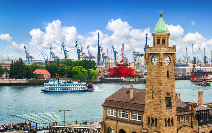 Hamburgs Landungsbrücken