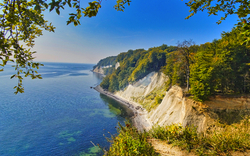 Kreidefelsen auf der Insel Rügen