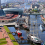 Hafen in Bremerhaven, Deutschland