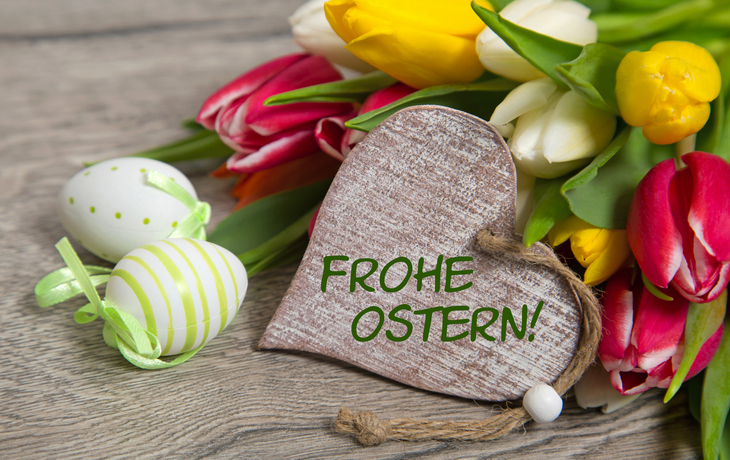 Osterkarte - Frohe Ostern