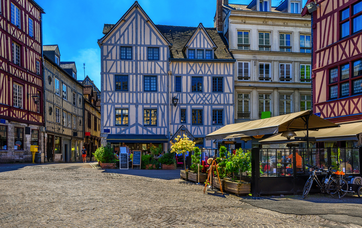 Rouen in der Normandie, Frankreich