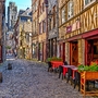 Altstadt von Rouen in der Normandie, Frankreich