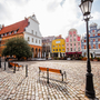 Blick auf den Marktplatz von Stettin