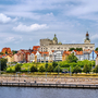 Schloss der Pommerschen Herzöge und Kathedrale Basilika des Apostels Jakobus in Stettin