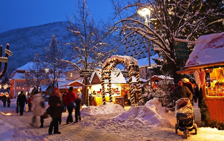 Suhler Chrisamelmart in Thüringen, Deutschland