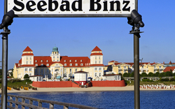 Strandpromenade von Binz auf Rügen, Deutschland