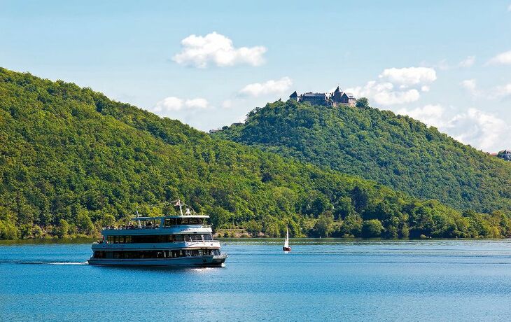 Edersee mit Schloss Waldeck